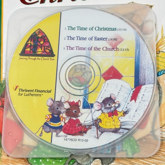 Mouse Prints Journey Through the Church Year Book Set & CD - Picture 5 of 8